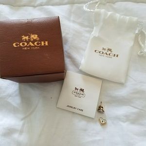 Genuine Coach earrings